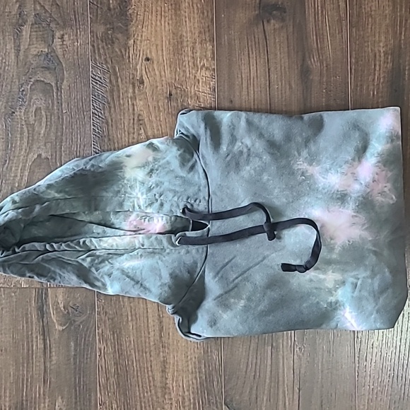 Gray/Pink Tye Dye Sweatshirt - Picture 2 of 4